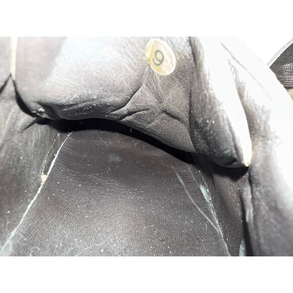 CORNELIANI ID Leather and Wool sneakers - brown/gray - size 9 - X4 - Picture 10 of 11